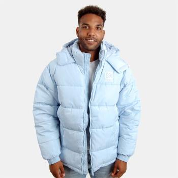 Karl Kani OG Hooded Puffer Jacket light blue - L