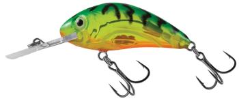 Salmo wobler rattlin hornet clear floating clear hot green tiger - 4,5 cm 6 g