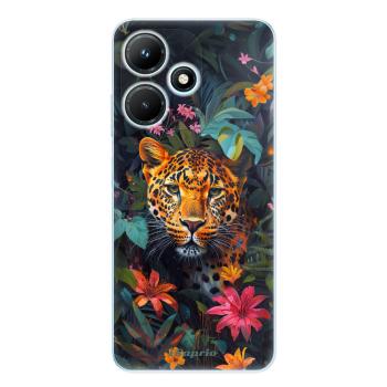 Odolné silikonové pouzdro iSaprio - Flower Jaguar - Infinix Hot 30i