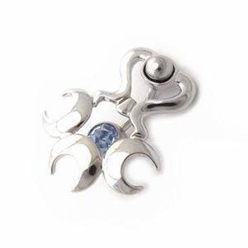 Šperky4U Piercing do pupíku se štítem - HP01045
