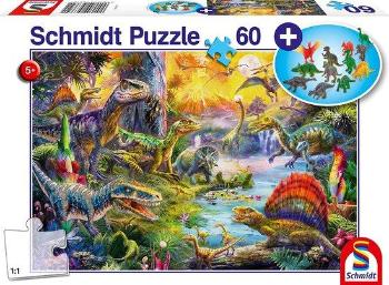 SCHMIDT Puzzle Dinosauři 60 dílků