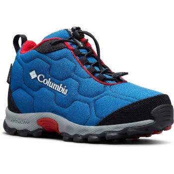 Columbia YOUTH FIRECAMP MID 2 WP Dětské trekingové boty, modrá, velikost 38