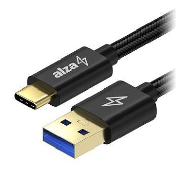 AlzaPower AluCore USB-C 3.2 Gen 1, 1m černý (APW-CBTC0071B)