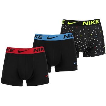 Nike TRUNK 3PK Pánské spodní prádlo, černá, velikost S