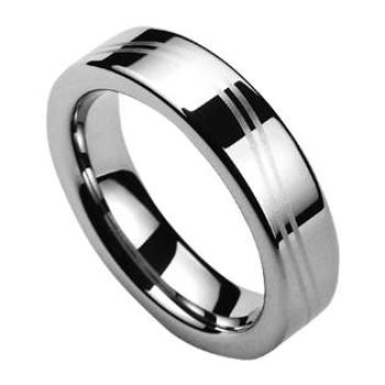NUBIS® NWF1042 Dámský snubní prsten wolfram - velikost 49 - NWF1042-5-49