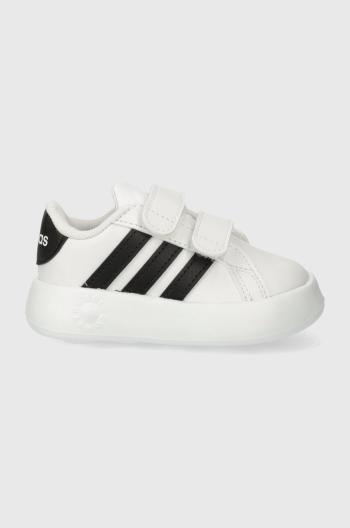 Dětské sneakers boty adidas GRAND COURT 2.0 CF I bílá barva