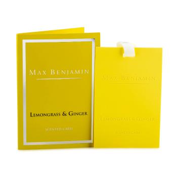 Vonná karta Lemongrass & Ginger Max Benjamin