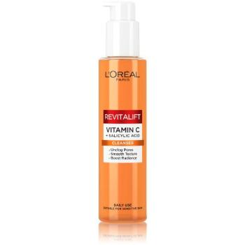 L'Oréal Paris Revitalift Clinical Vitamin C + Salicylic Acid Cleanser 150 ml čisticí pěna pro ženy na rozjasnění pleti