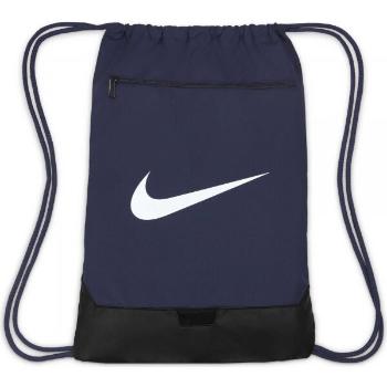 Nike BRASILIA TRAINING GYM SACK Gymsack, tmavě modrá, velikost UNI