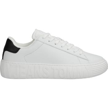 Tommy Hilfiger TOMMY JEANS ESSENTIAL EMBOSSED TRAINERS Pánské tenisky, bílá, velikost