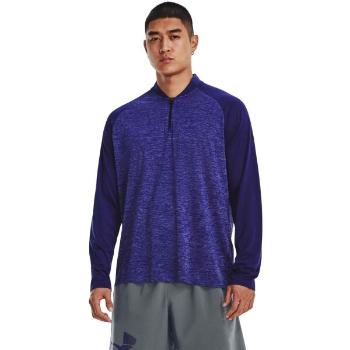 Under Armour TECH 2.0 NOVELTY 1/4 ZIP Pánské triko, modrá, velikost