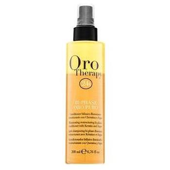 FANOLA Oro Therapy Bi-Phase Conditioner bezoplachový kondicionér pro suché a poškozené vlasy 200 ml (HFANOOROTHWXN121771)