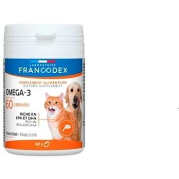 Francodex Omega 3 Capsules pes, kočka 60 tab. (3283021703878)