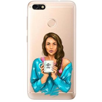 iSaprio Coffe Now - Brunette pro Huawei P9 Lite Mini (cofnobru-TPU2-P9Lm)