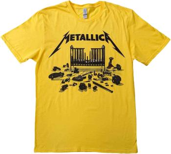 Metallica Tričko 72 Seasons Simplified Cover Yellow XL