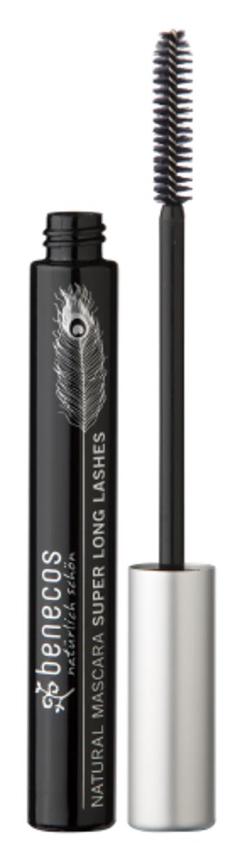 Benecos řasenka Super long lashes černá BIO 6 ml