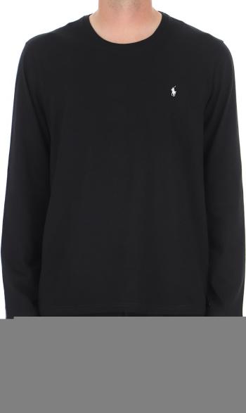 Ralph Lauren Polo Ralph Lauren pánské černé tričko s dlouhým rukávem