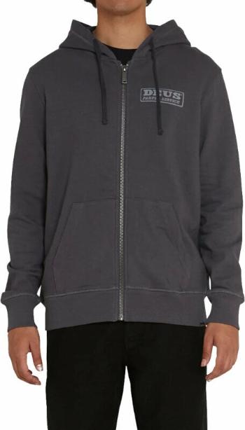 Deus Ex Machina Canyons Zip Thru Hoodie Shadow Grey XL Mikina