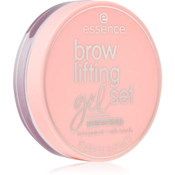 essence Brow Lifting Gel Set fixační gel na obočí s kartáčkem 12 g