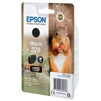 EPSON T3781 (C13T37814010) - originální cartridge, černá, 5,5ml