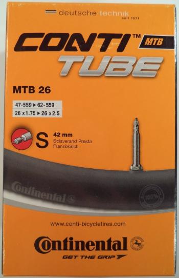 duše Continental MTB 26 (47-559/62-559) FV/42mm