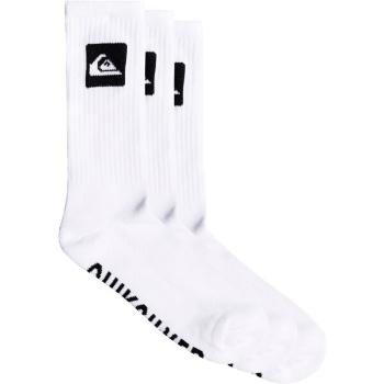 Quiksilver 3 CREW PACK M SOCK Pánské ponožky, bílá, velikost 40-45
