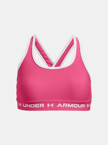 Under Armour G Crossback Mid Solid Podprsenka dětská Růžová