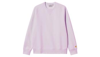 Carhartt WIP Chase Sweatshirt Pale Quartz růžové I026383_0SG_XX