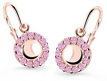 Cutie Jewellery Dětské náušnice z růžového zlata C2750-10-X-4 růžová