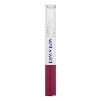 Wet n Wild MegaLast Lock 'N' Shine Lip Color + Gloss 4 ml rtěnka pro ženy LA Pink tekutá rtěnka