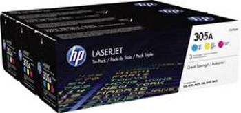 HP toner 305A CF370AM originál azurová, purppurová, žlutá 2600 Seiten