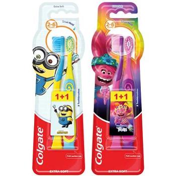 COLGATE Trolls nebo Minions pro děti ve věku 2-6 let (8714789993775)