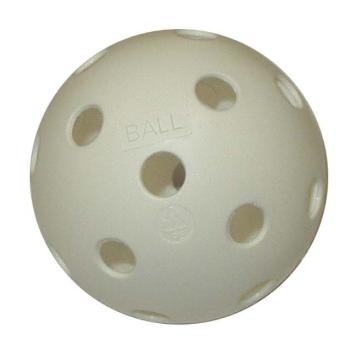 CorbySport 5102 Florbalový míček necertifikovaný bílý