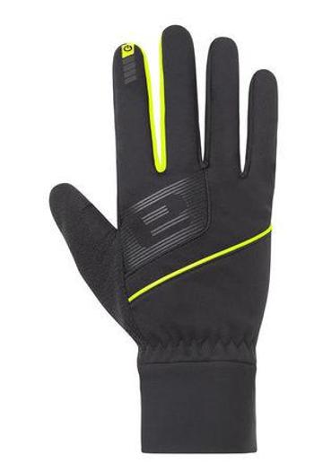 Etape – rukavice EVEREST WS+, černá/žlutá fluo XL