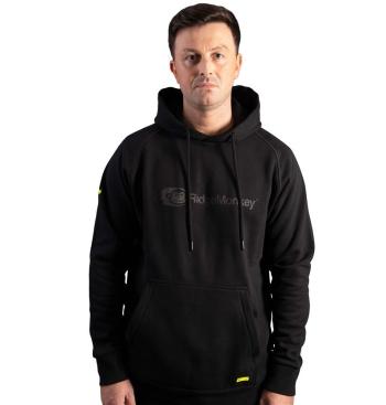 Ridgemonkey mikina apearel heavyweight hoody black - l