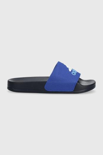 Dětské pantofle adidas ADILETTE SHOWER K tmavomodrá barva