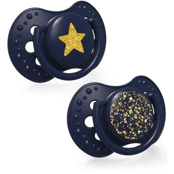 LOVI Stardust Blue dudlík 6-18 m 2 ks