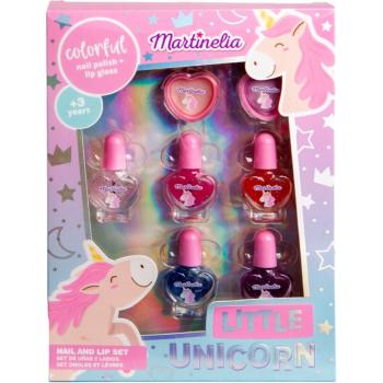 Martinelia Little Unicorn Nail & Lip Set dárková sada (pro děti)