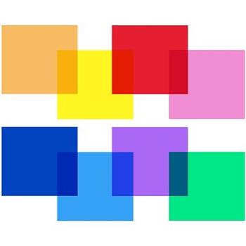 Neewer sada barevných filtrů 30x30 cm (10086723)