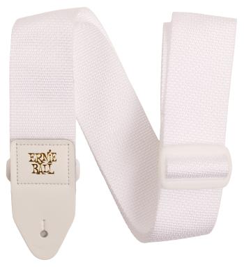 Ernie Ball Polypro Strap White & White