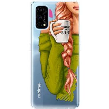 iSaprio My Coffe and Redhead Girl pro Realme 7 Pro (coffread-TPU3-RLM7pD)