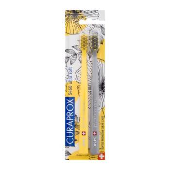 Curaprox 5460 Ultra Soft Duo Yellow/Grey Edition klasický zubní kartáček zubní kartáček 2 ks unisex