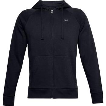 Under Armour Pánská mikina Rival Fleece FZ Hoodie, Černá, XXL