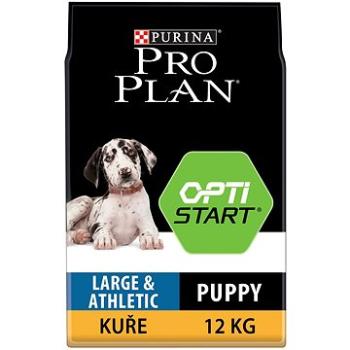 Pro Plan large puppy athletic optistart kuře 12 kg (7613035120365)