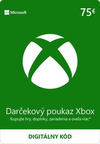 ESD XBOX - Dárková karta Xbox 75 EUR