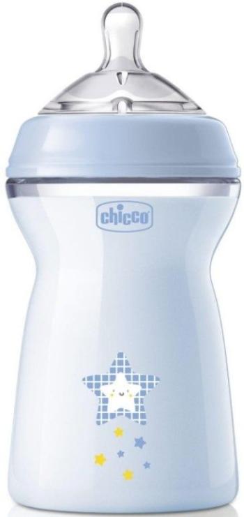 Chicco Láhev kojenecká Natural Feeling 330 ml chlapec 6m+