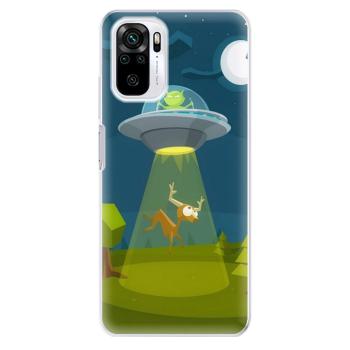 Odolné silikonové pouzdro iSaprio - Alien 01 - Xiaomi Redmi Note 10 / Note 10S