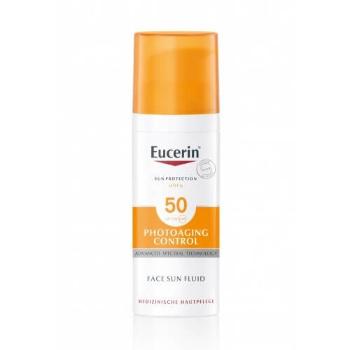 Eucerin Emulze na opalování proti vráskám Photoaging Control SPF 50 (Face Sun Fluid) 50 ml