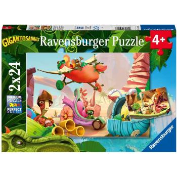 Ravensburger puzzle Gigantosaurus 2 x 24 dílků