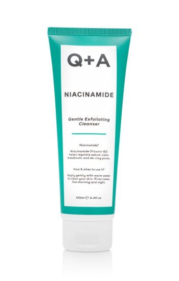Q+A Exfoliační čisticí gel s niacinamidem 125 ml
